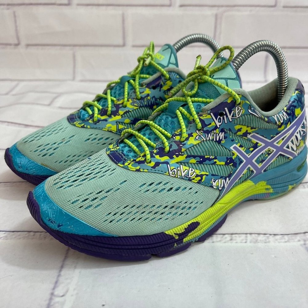Asics Gel Noosa Tri 10 Running Shoes blue purple - Picture 5 of 10